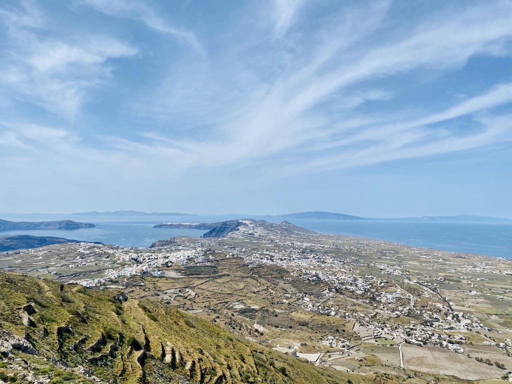 Panoramic view from Monastery of Prophet Elias