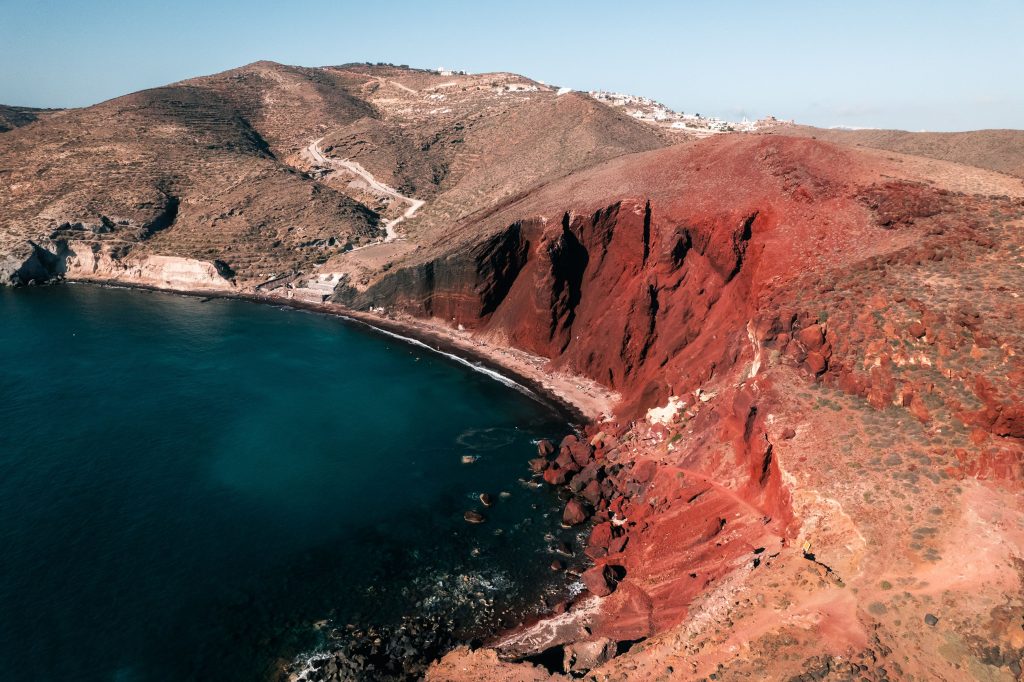 santorini beaches
Red Beach